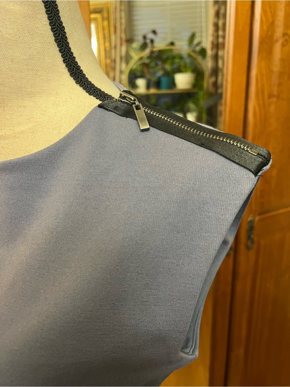 Banana Republic Sleeveless Midi Dress in Slate Blue - Picture 6 of 12